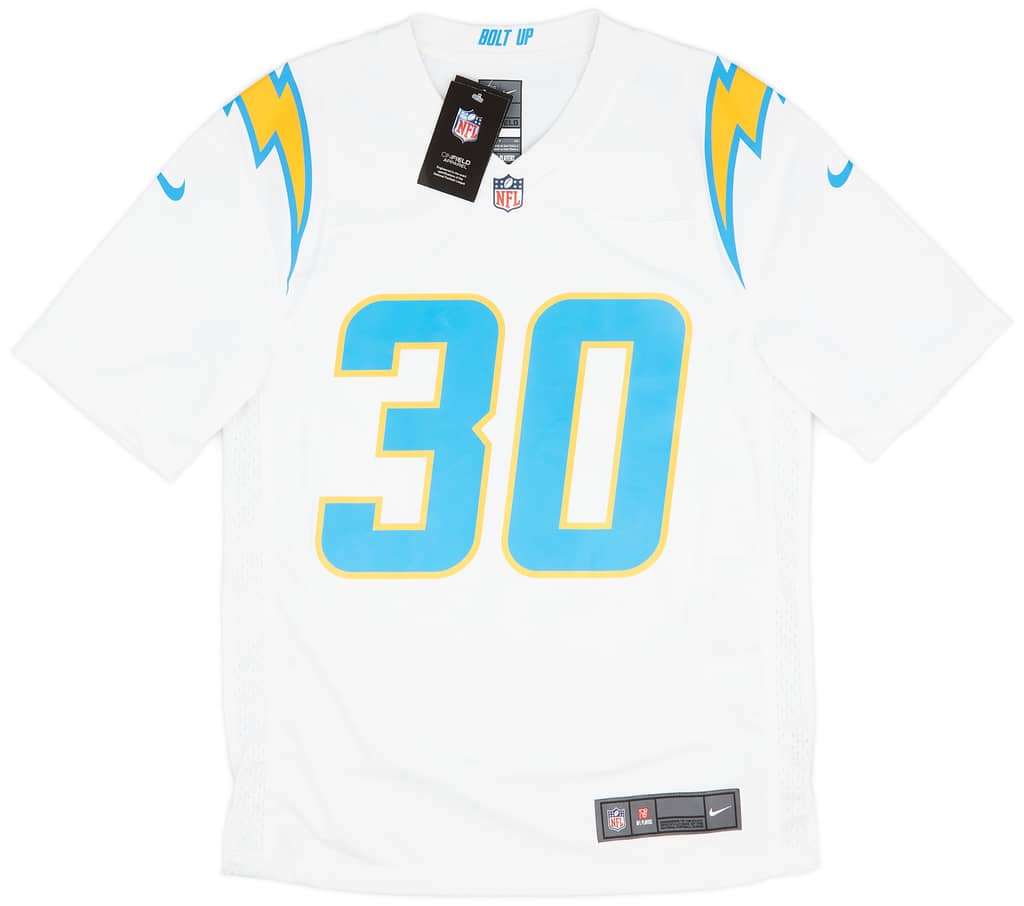 2020-23 LA Chargers Ekeler #30 Nike Game Away Jersey (S)