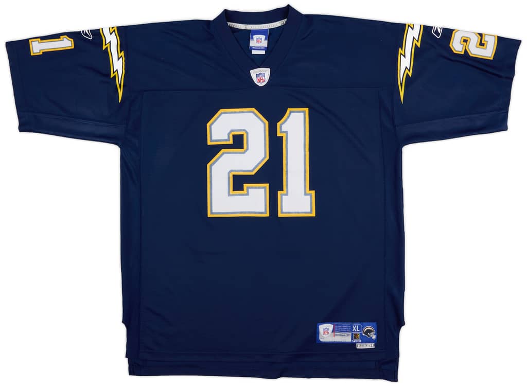 2005-06 San Diego Chargers Tomlinson #21 Reebok Premier Home Jersey (Good) XL