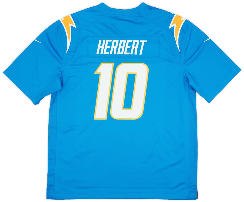 2020-23 LA Chargers Herbert #10 Nike Game Home Jersey (L)