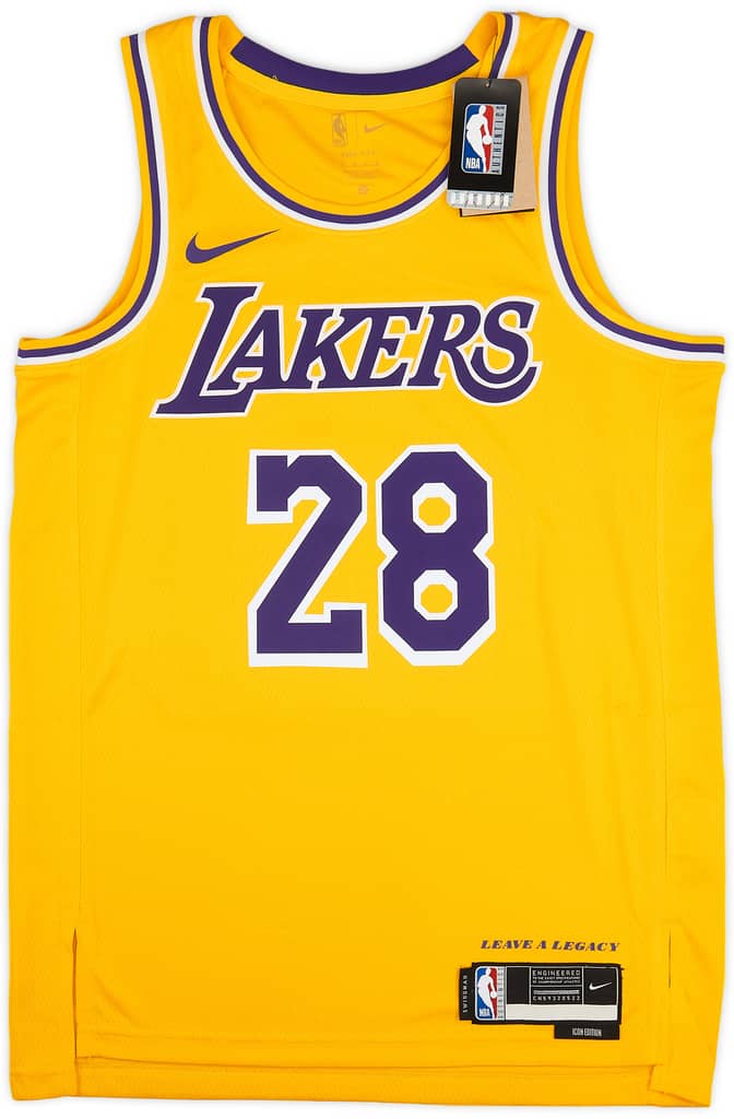 2023-24 LA Lakers Hachimura #28 Nike Swingman Away Jersey (XL)