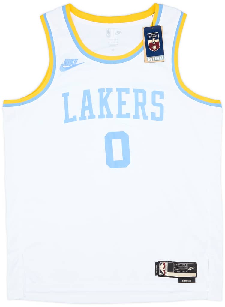 2022-23 LA Lakers Westbrook #0 Nike Swingman Classic Jersey (XL)