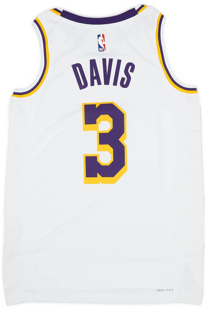 2019-23 LA Lakers Davis #3 Nike Swingman Home Jersey (S)