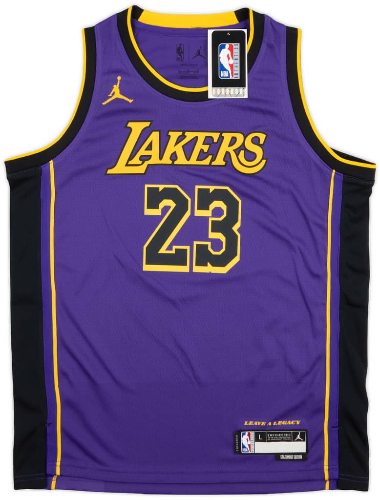2023-24 LA Lakers James #23 Jordan Swingman Alternate Jersey (L.Kids)