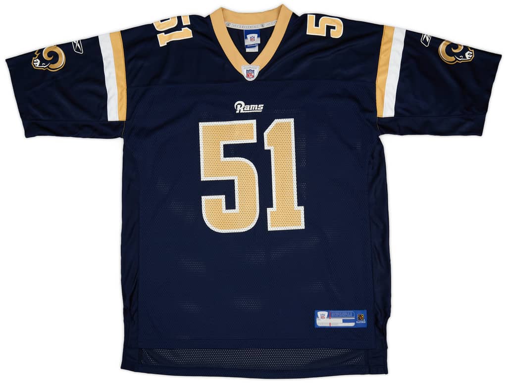 2006 St. Louis Rams Witherspoon #51 Reebok On Field Home Jersey (Excellent) XL