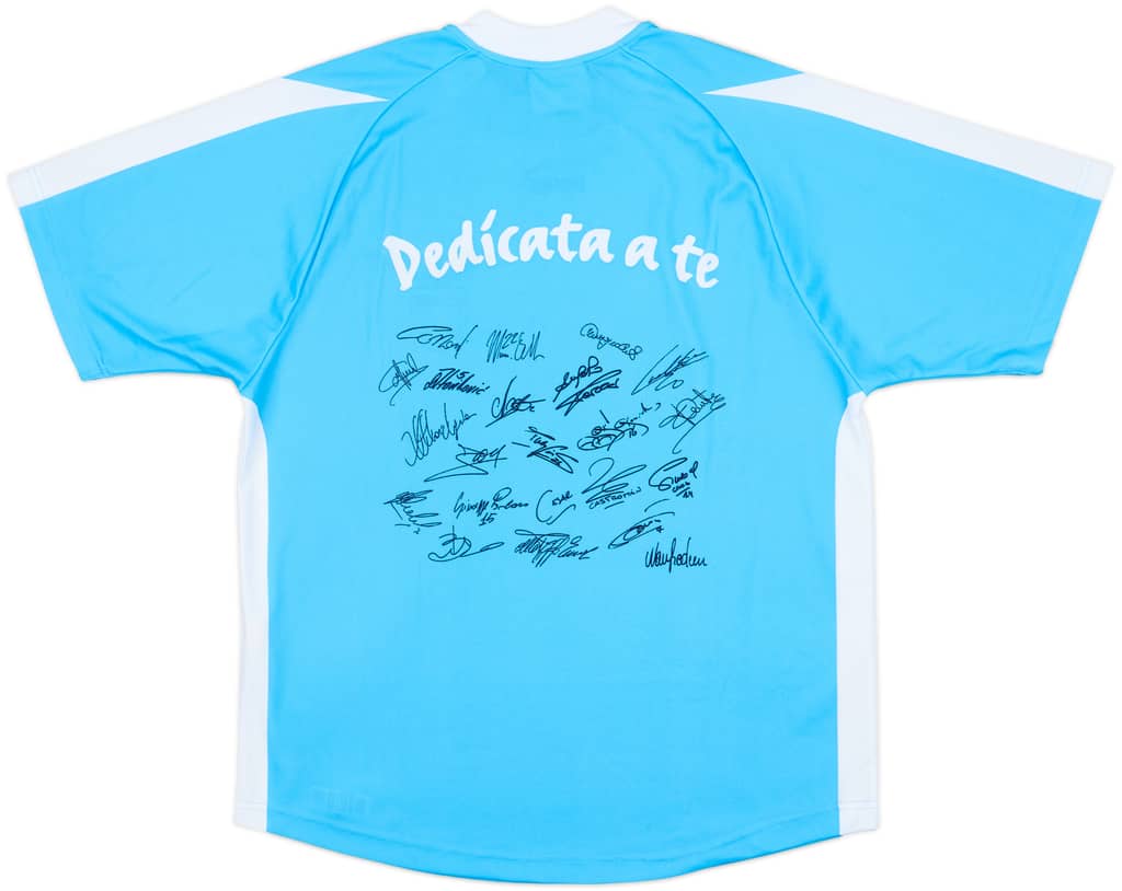 2003-04 Lazio 'Signed' Basic Home Shirt