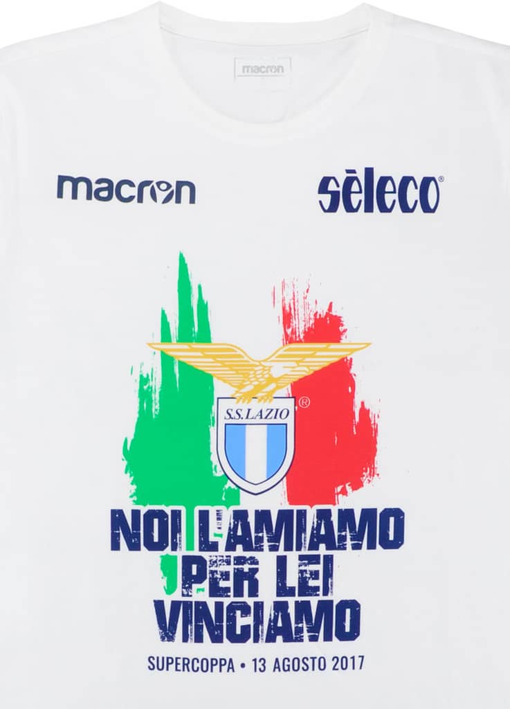 2017-18 Lazio Macron Tee *As New*