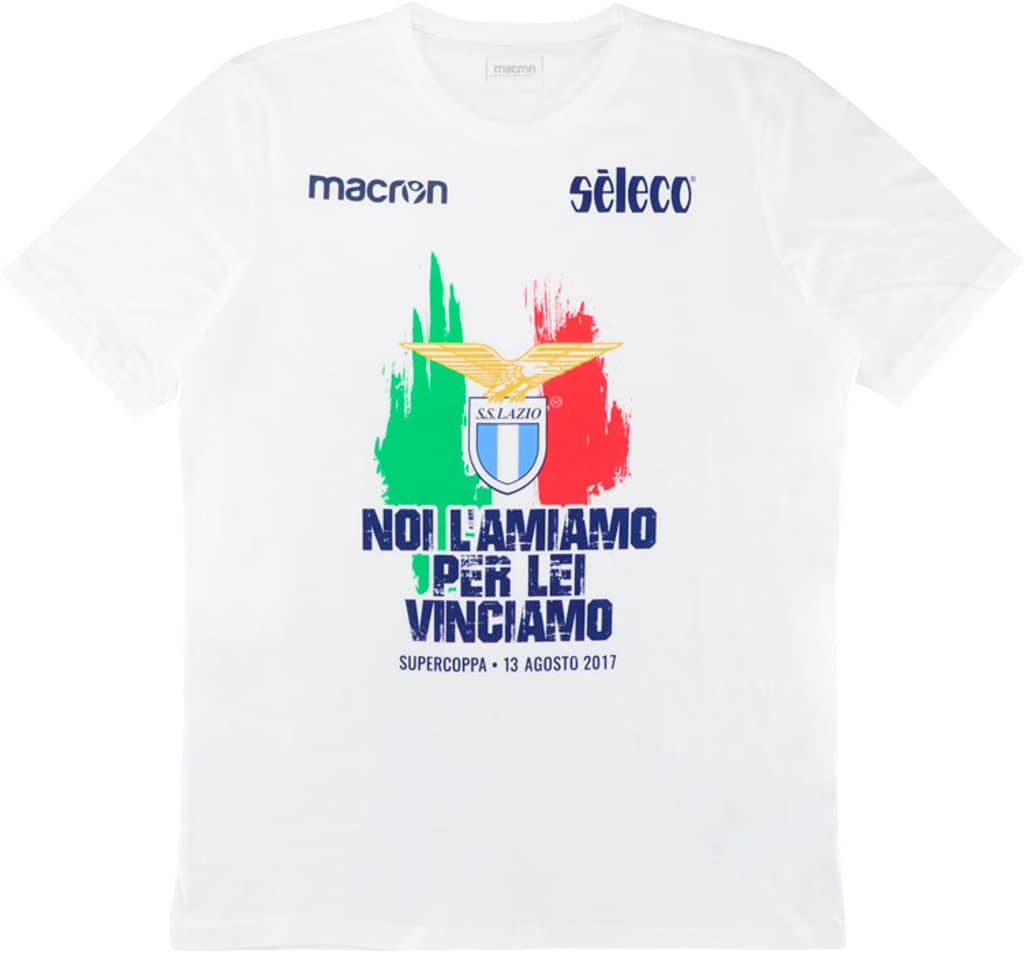 2017-18 Lazio Macron Tee *As New*