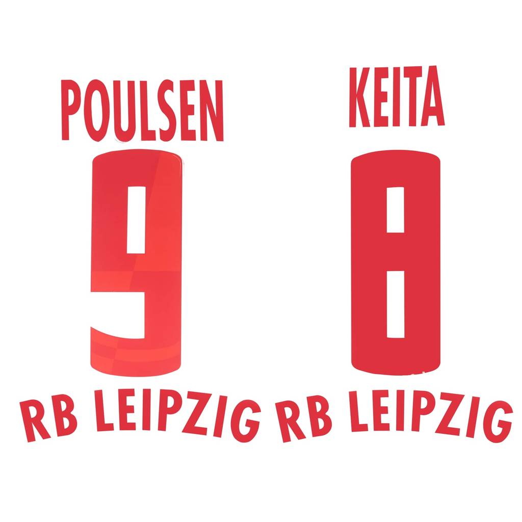 2017-18 RB Leipzig Home Name Set