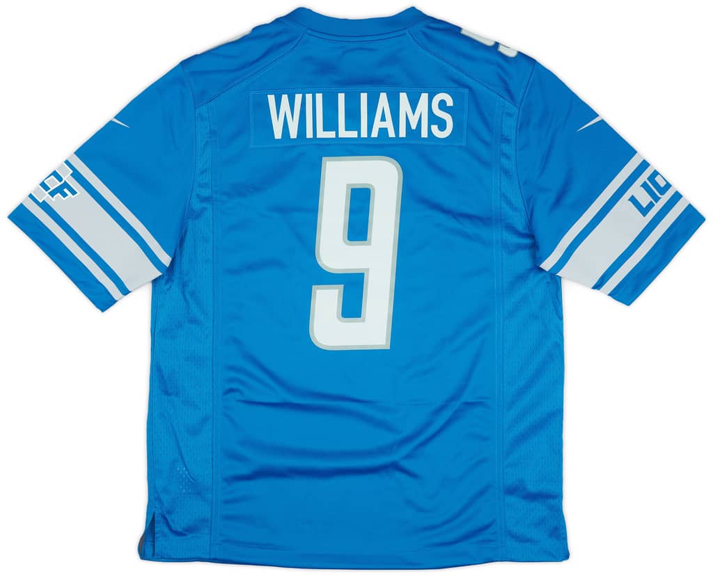 2022-23 Detroit Lions Williams #9 Nike Game Home Jersey (L)