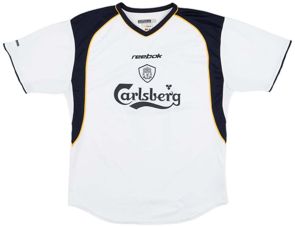 2001-03 Liverpool Away Shirt Gerrard #17