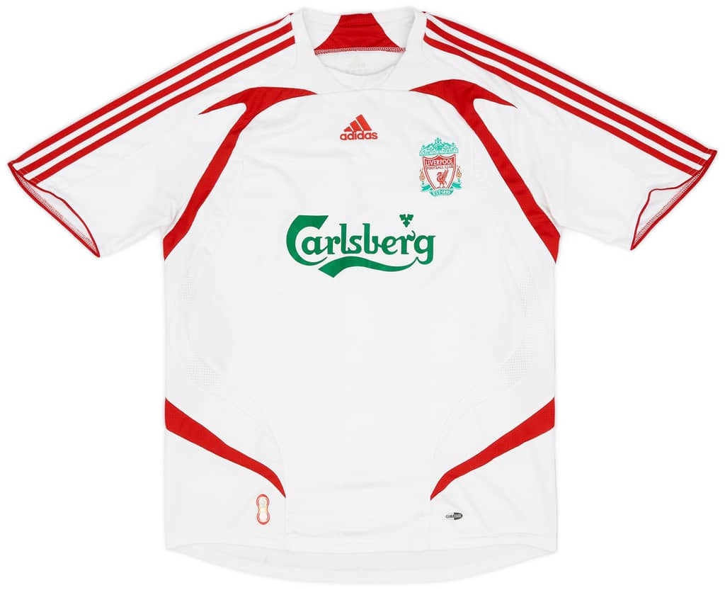 2007-08 Liverpool Away Shirt Gerrard #8 - 6/10 - (S)