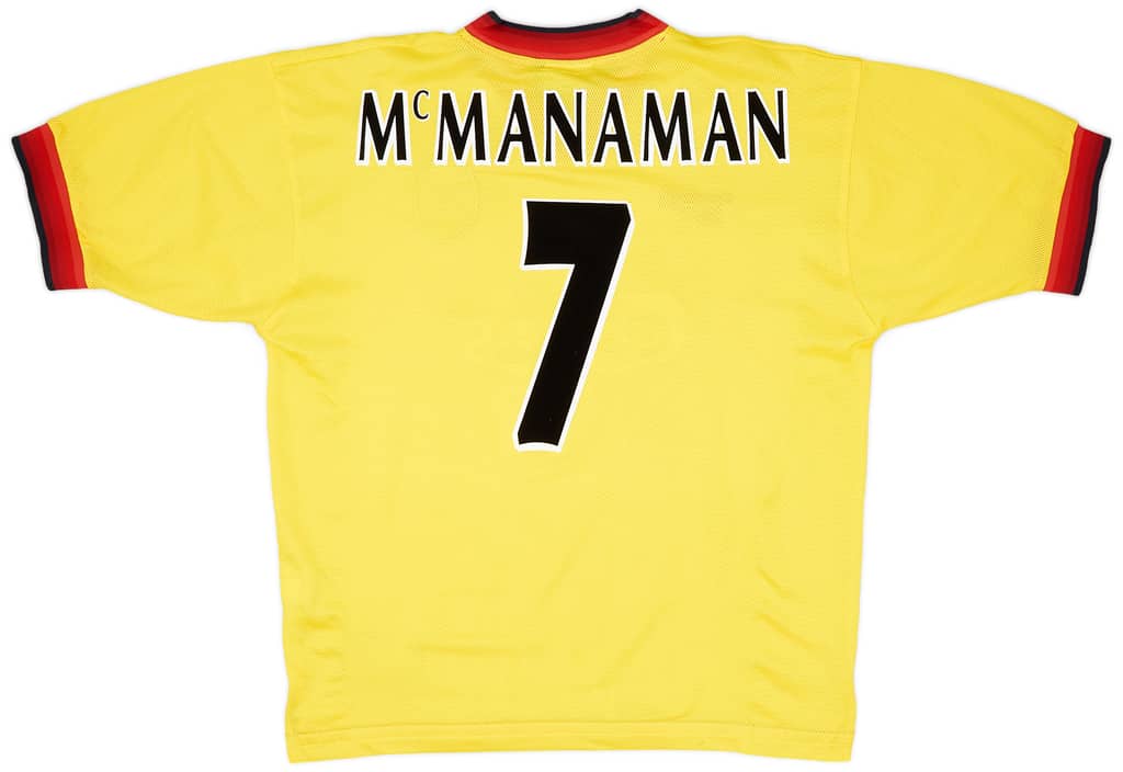 1997-99 Liverpool Away Shirt McManaman #7