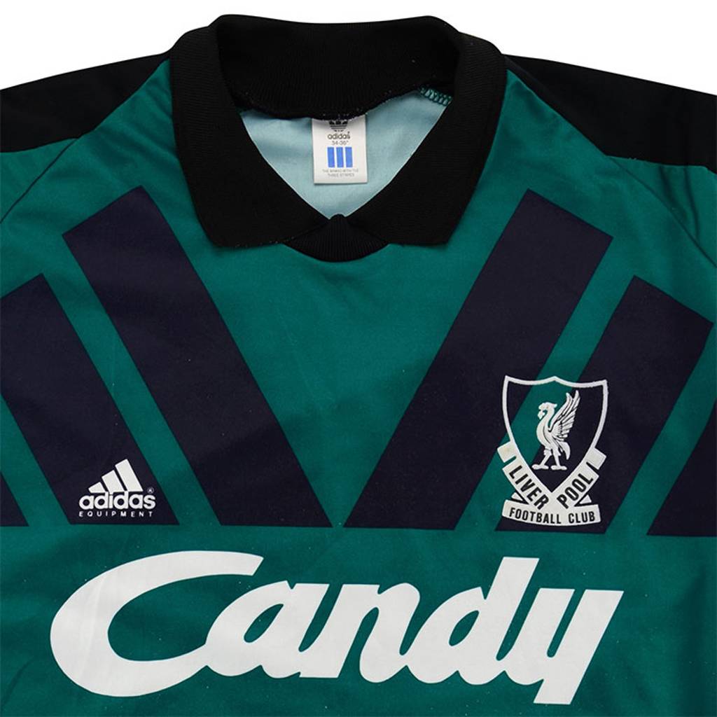 1991-92 Liverpool GK Shirt - 6/10 - (S)