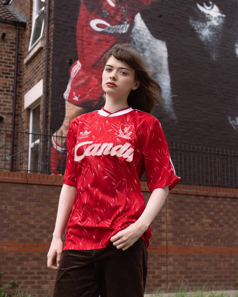 1989-91 Liverpool Home Shirt - 6/10 - (S)