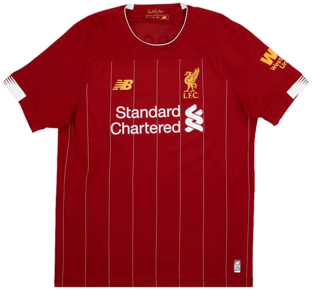 2019-20 Liverpool Home Shirt Virgil #4 - 8/10 - (S)