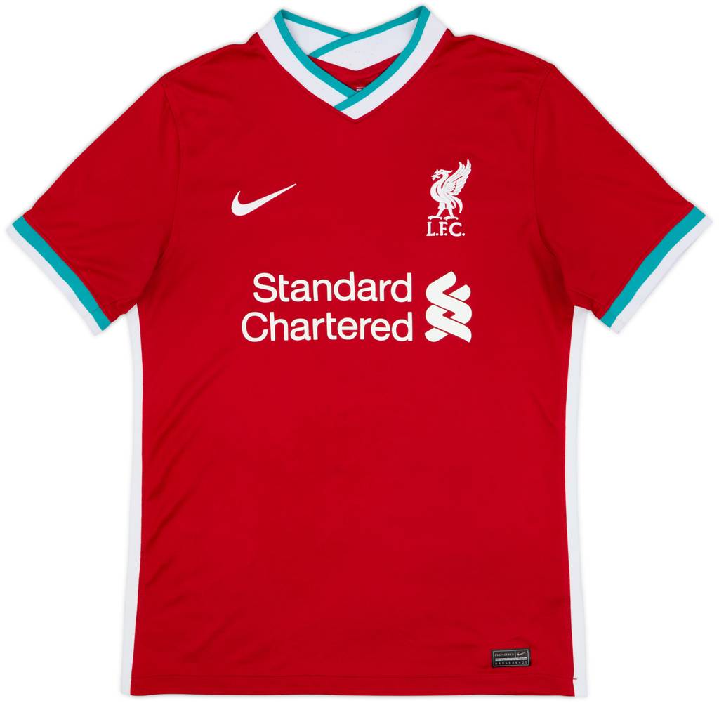 2020-21 Liverpool Home Shirt M.Salah #11 - 8/10 - (S)