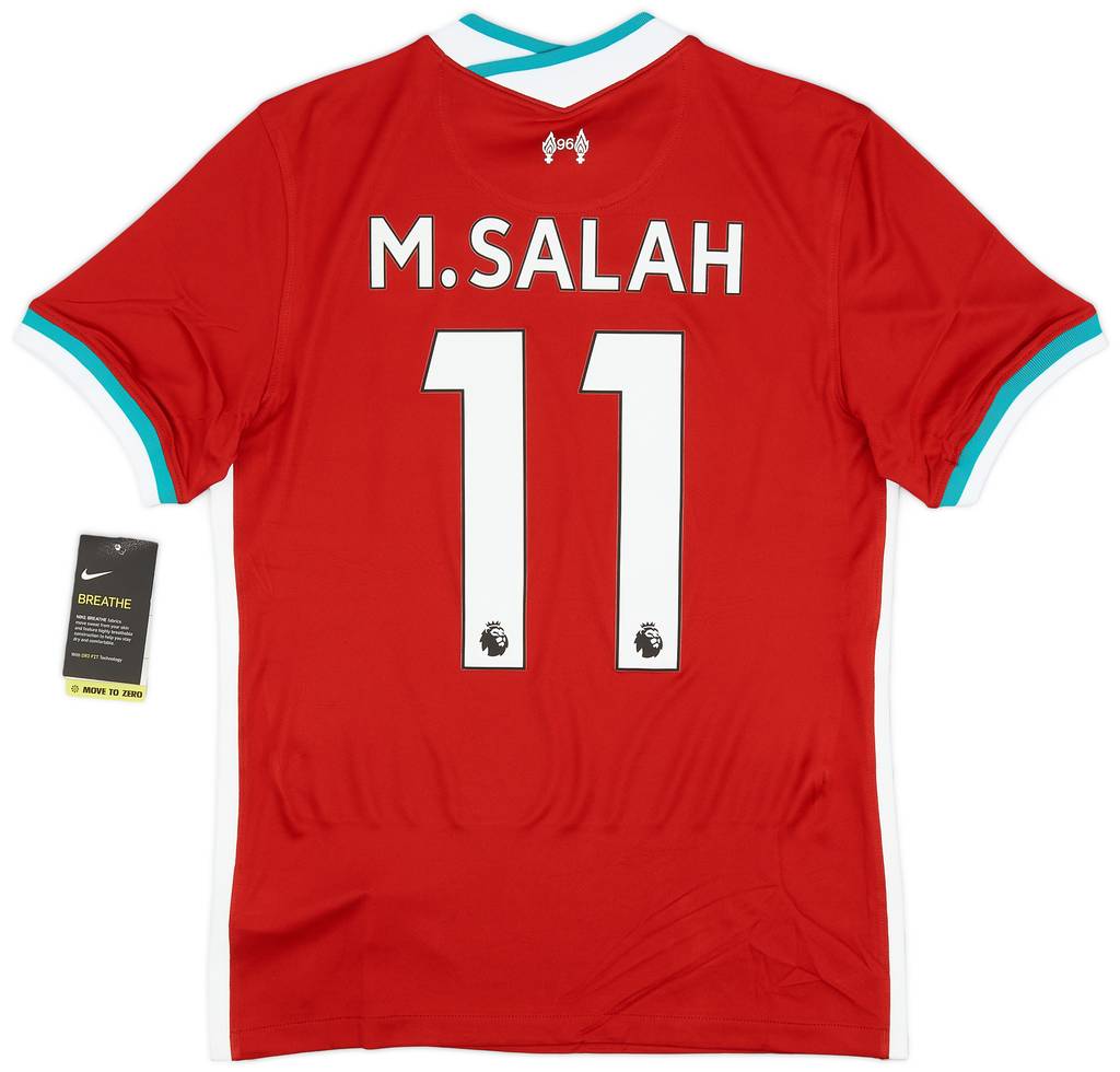 2020-21 Liverpool Home Shirt M.Salah #11