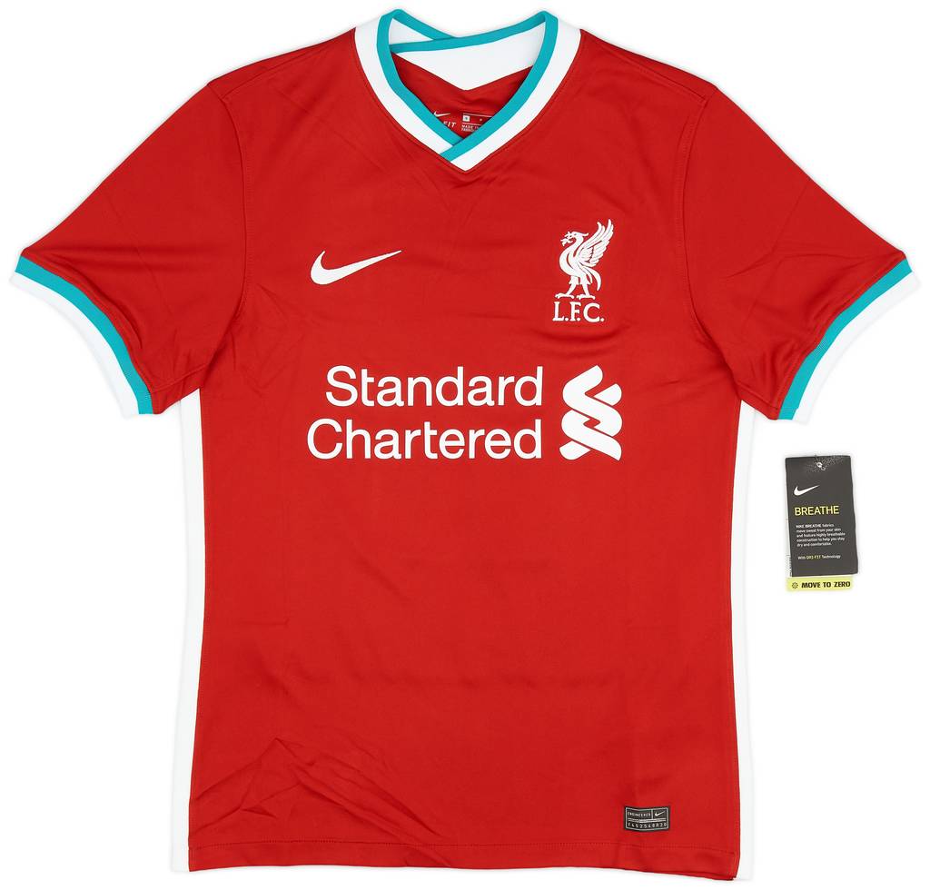 2020-21 Liverpool Home Shirt M.Salah #11