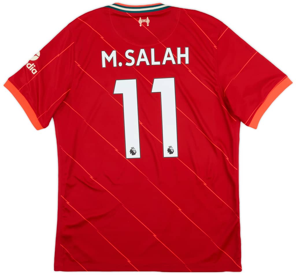 2021-22 Liverpool Home Shirt M.Salah #11