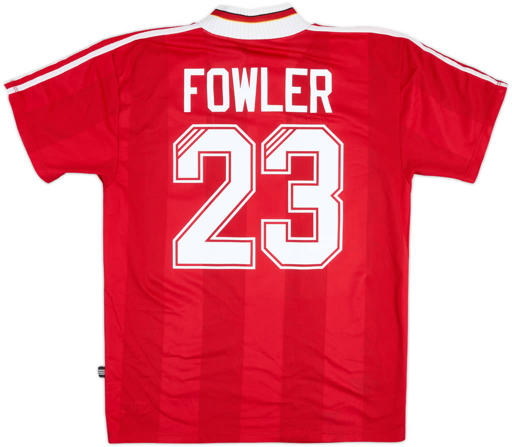 1995-96 Liverpool Home Shirt Fowler #23 - 8/10 - (S)
