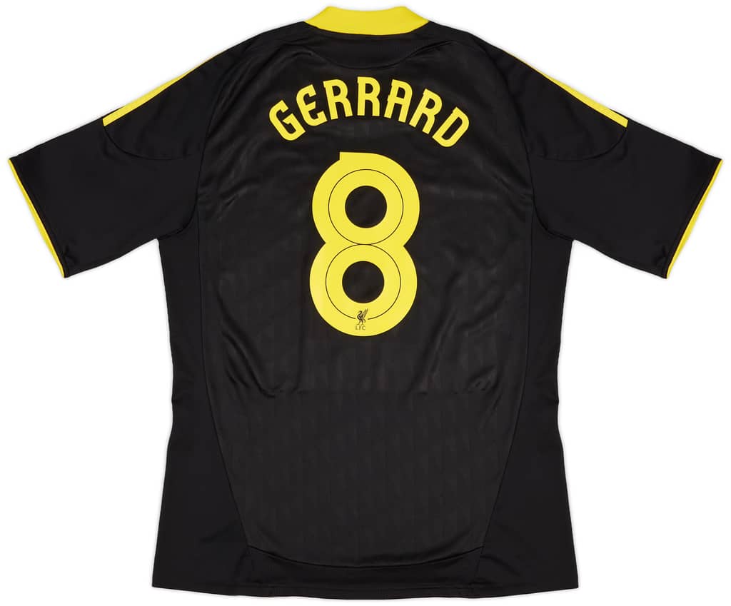 2010-11 Liverpool Third Shirt Gerrard #8 - 6/10 - (S)