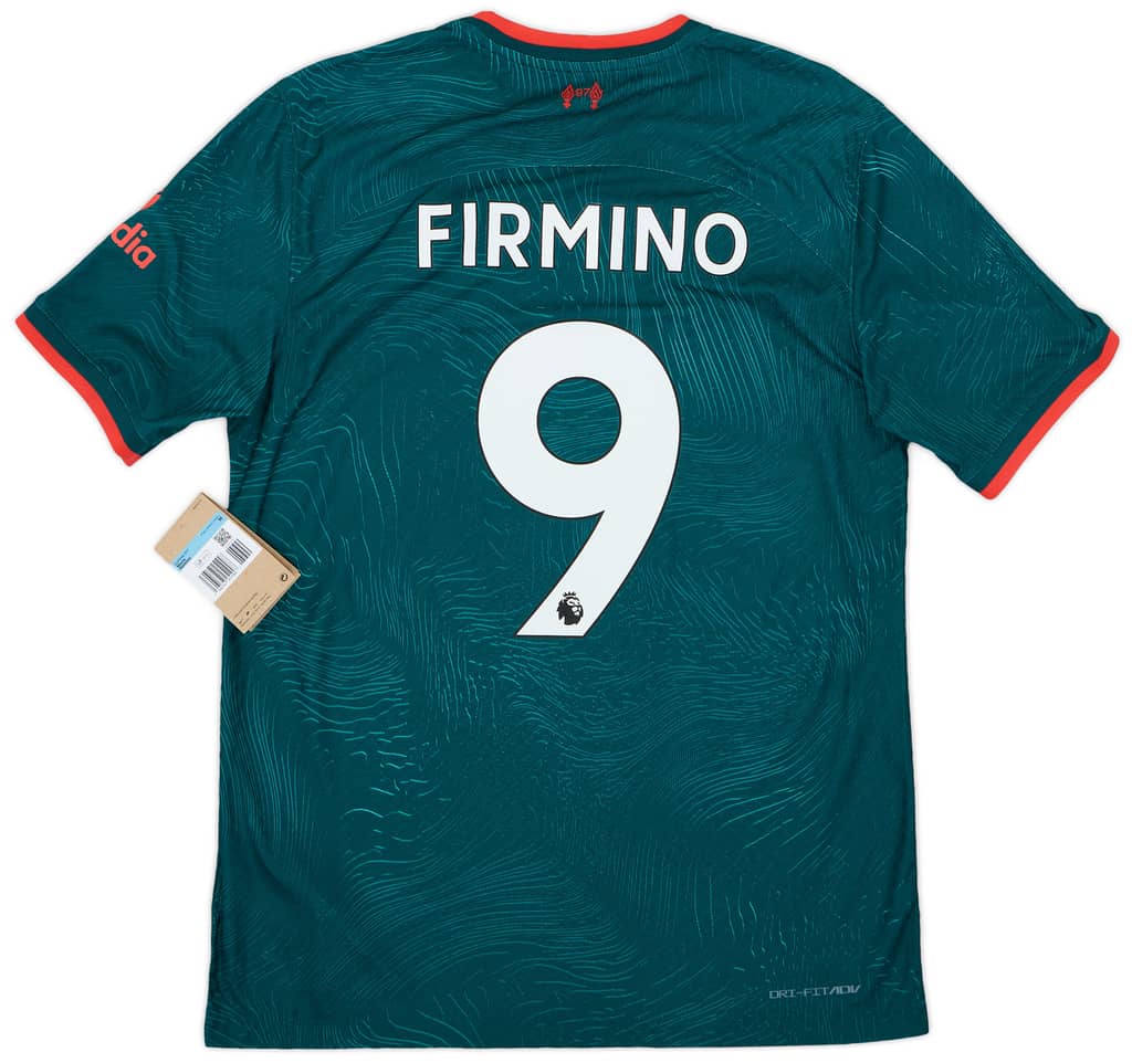 2022-23 Liverpool Authentic Third Shirt Firmino #9