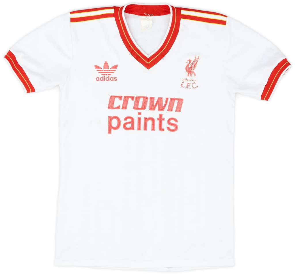 1985-86 Liverpool Away Shirt - 7/10 - (Y)