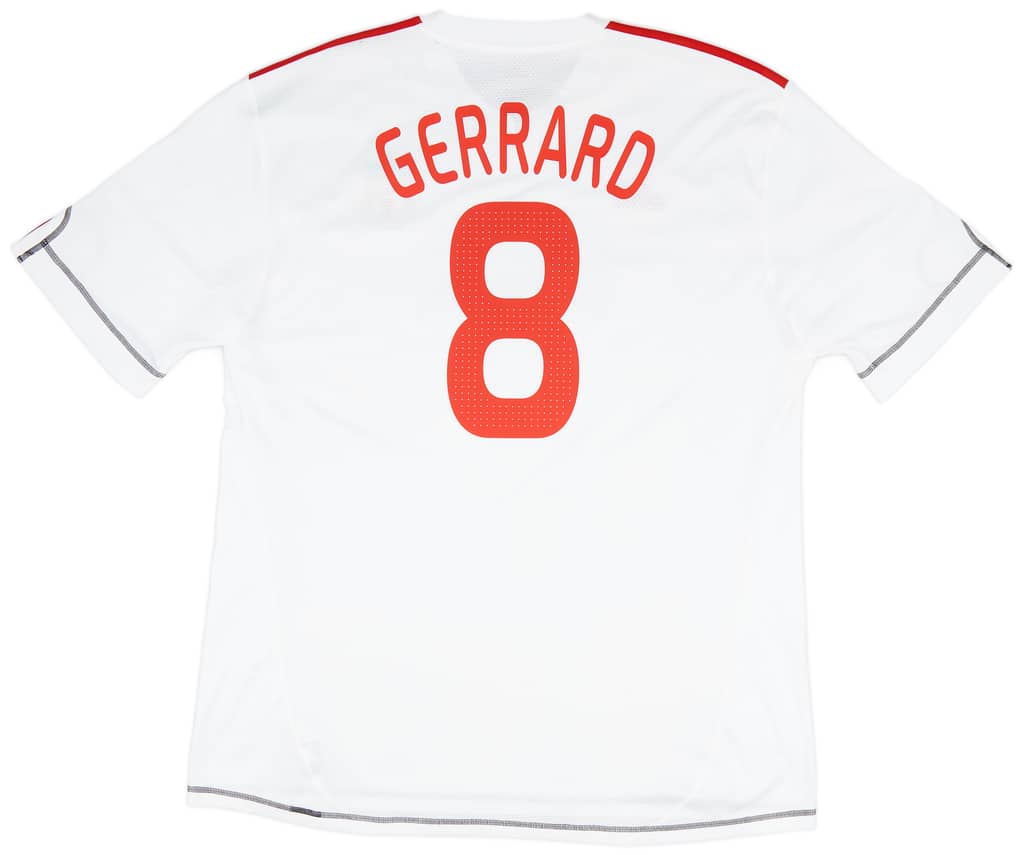 2009-10 Liverpool Third Shirt Gerrard #8 - 6/10 - (XXL)