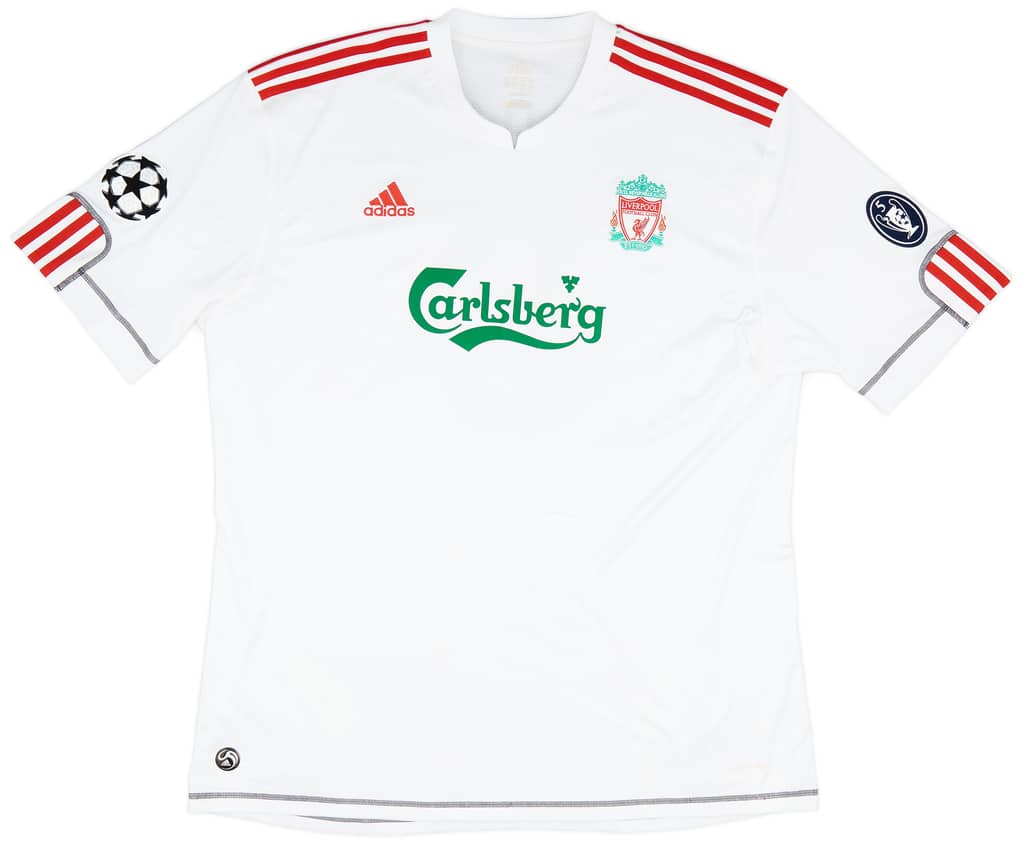2009-10 Liverpool Third Shirt Gerrard #8 - 6/10 - (XXL)