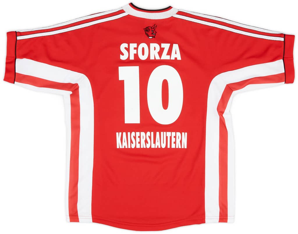 1998-99 Kaiserslautern Home Shirt Sforza #10 - 8/10 - (Y)