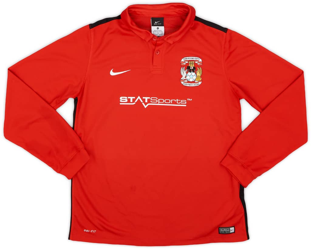 2015-16 Coventry Away L/S Shirt - 9/10 - (XL.Boys)
