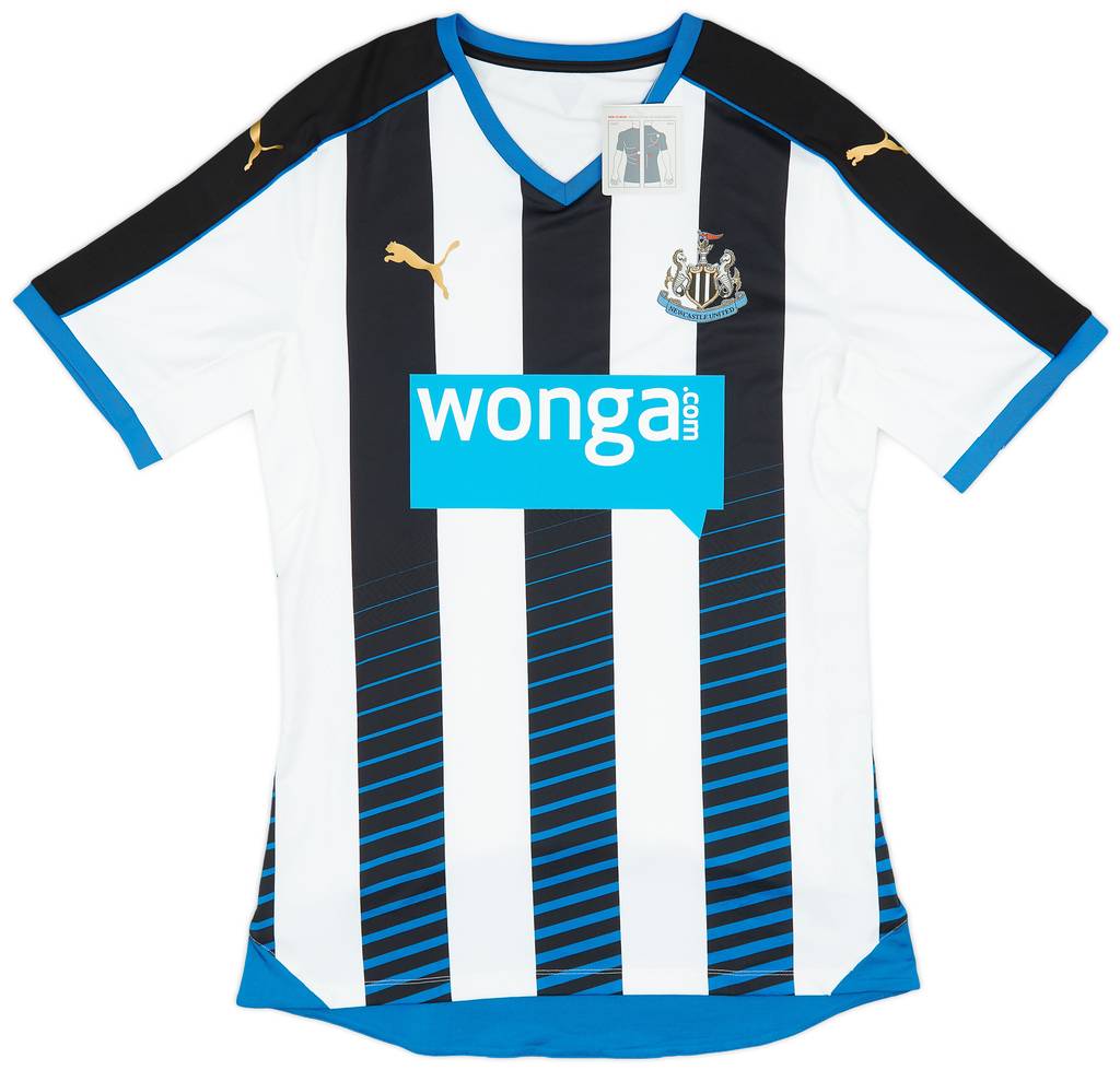 2015-16 Newcastle Player Issue ACTV Fit Home Shirt De Jong #14 (XL)