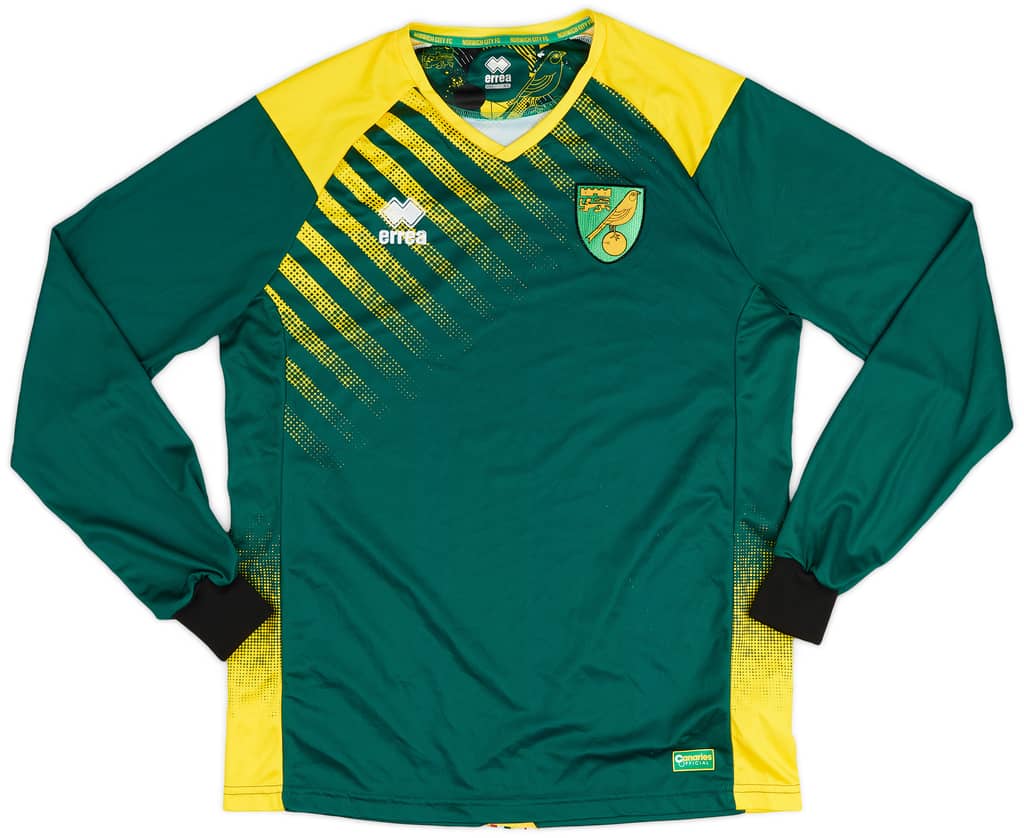 2017-18 Norwich GK Shirt - 9/10 - (XL)