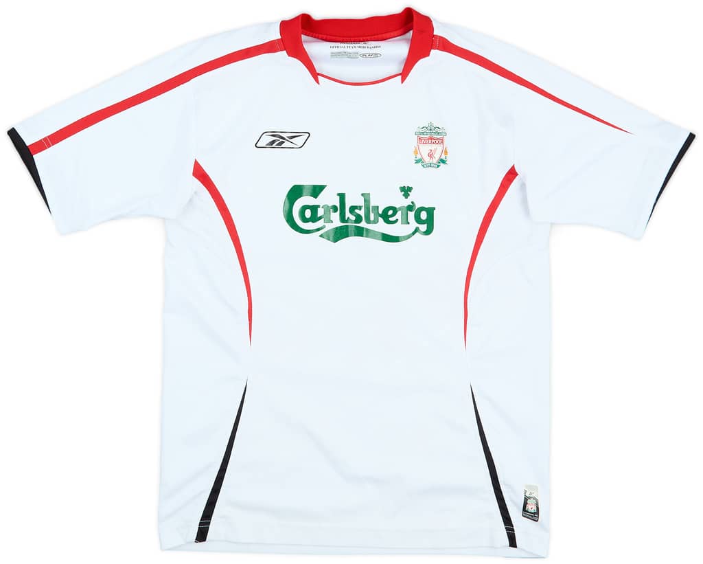 2005-06 Liverpool Away Shirt - 6/10 - (L.Boys)