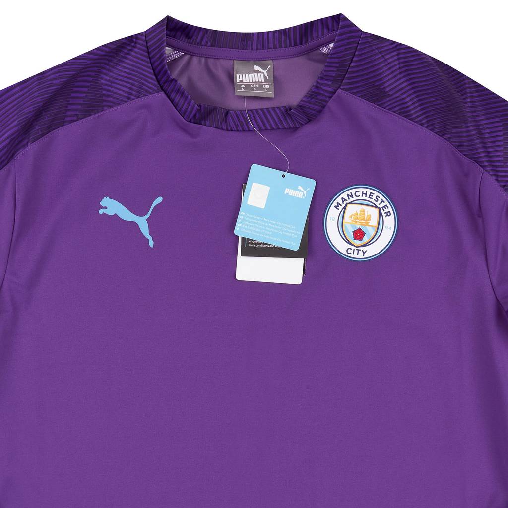 2019-20 Manchester City Puma Windbreaker Training Top (L)