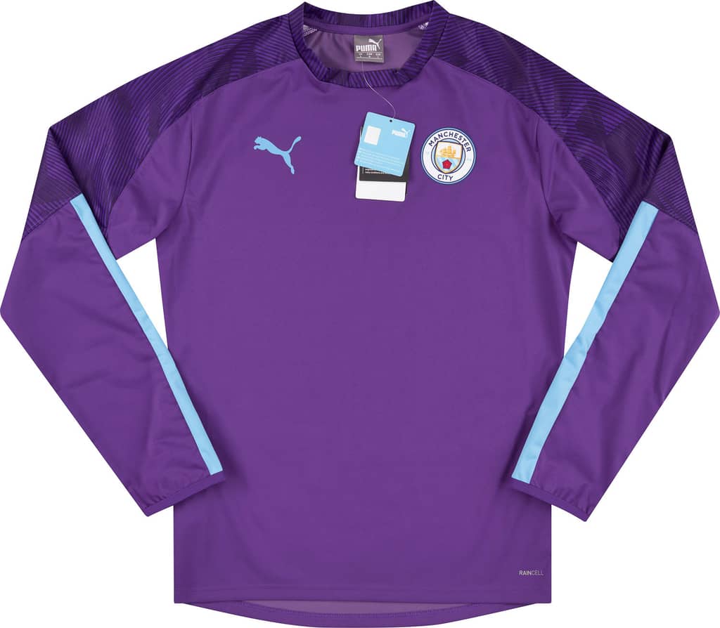 2019-20 Manchester City Puma Windbreaker Training Top (L)