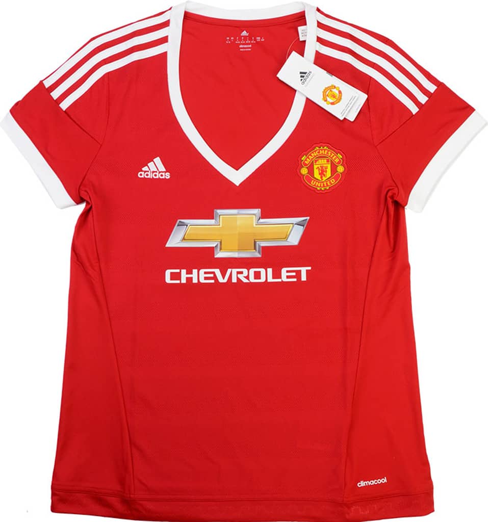 2015-16 Manchester United Home Shirt (Womens (L))