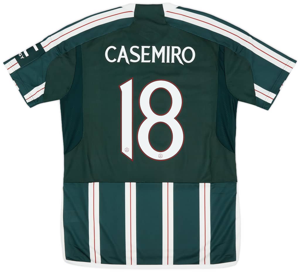 2023-24 Manchester United Away Shirt Casemiro #18