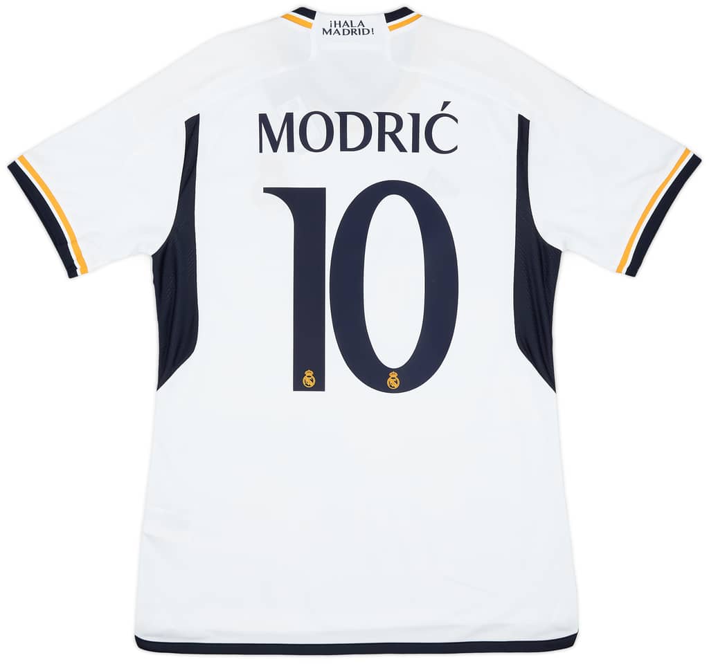 2023-24 Real Madrid Home Shirt Modrić #10