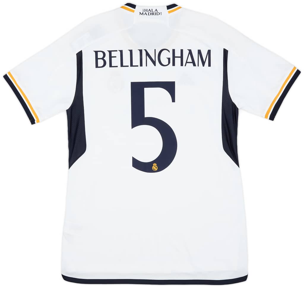 2023-24 Real Madrid Home Shirt Bellingham #5