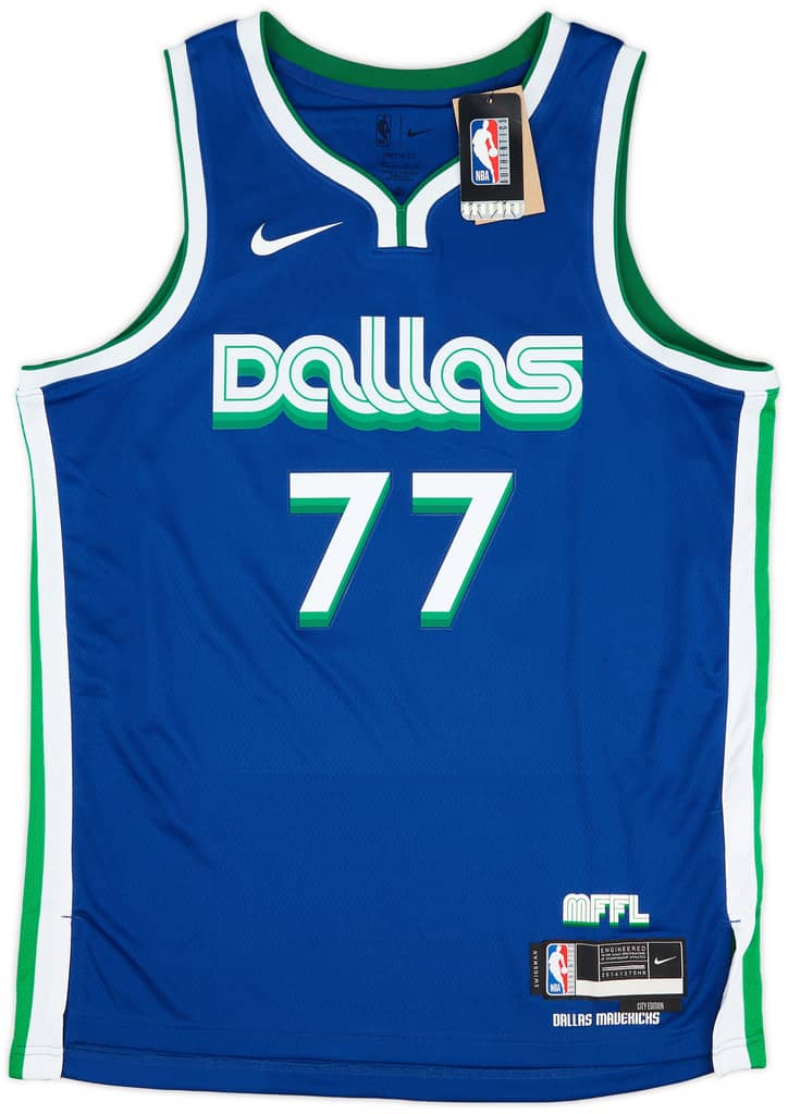 2022-23 Dallas Mavericks Doncic #77 Nike Swingman Alternate Jersey (S)