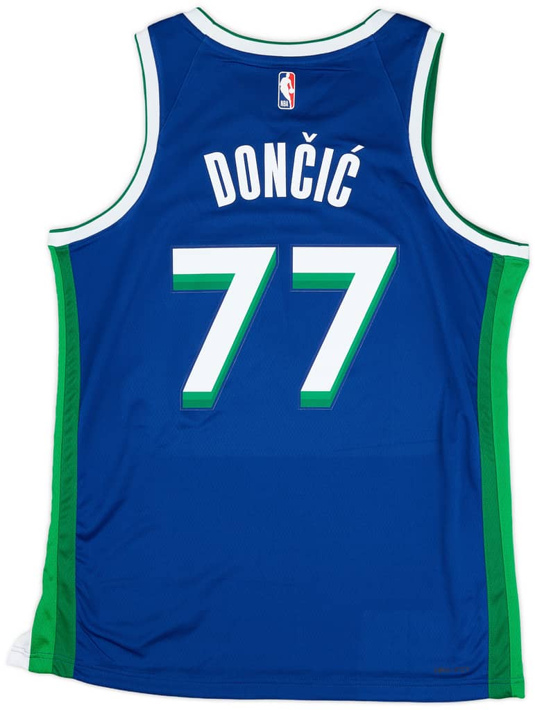 2022-23 Dallas Mavericks Doncic #77 Nike Swingman Alternate Jersey (S)