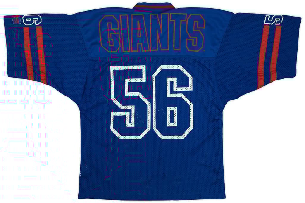 1991 New York Giants #56 Campri Teamline Jersey - 5/10 - (L)