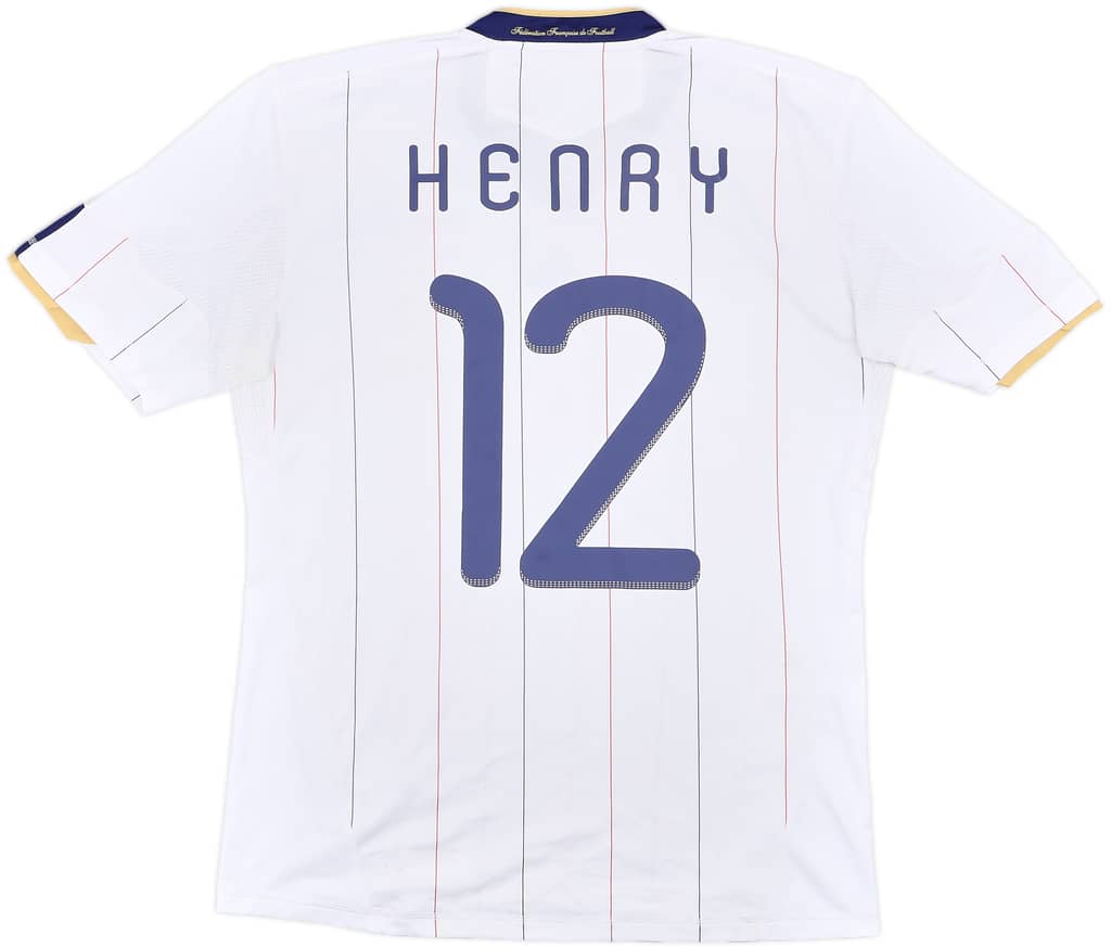 2009-10 France Away Shirt Henry #12 - 5/10 - (M)