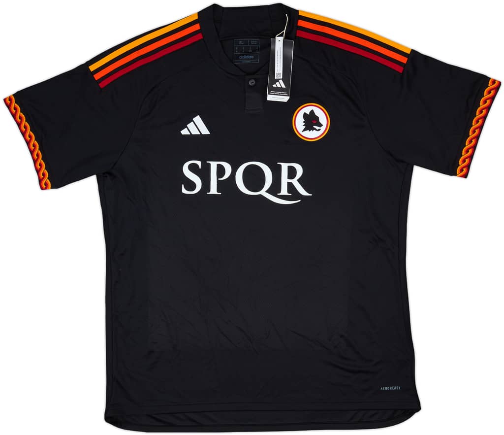 2023-24 Roma Third Shirt Lukaku #90 (XL)
