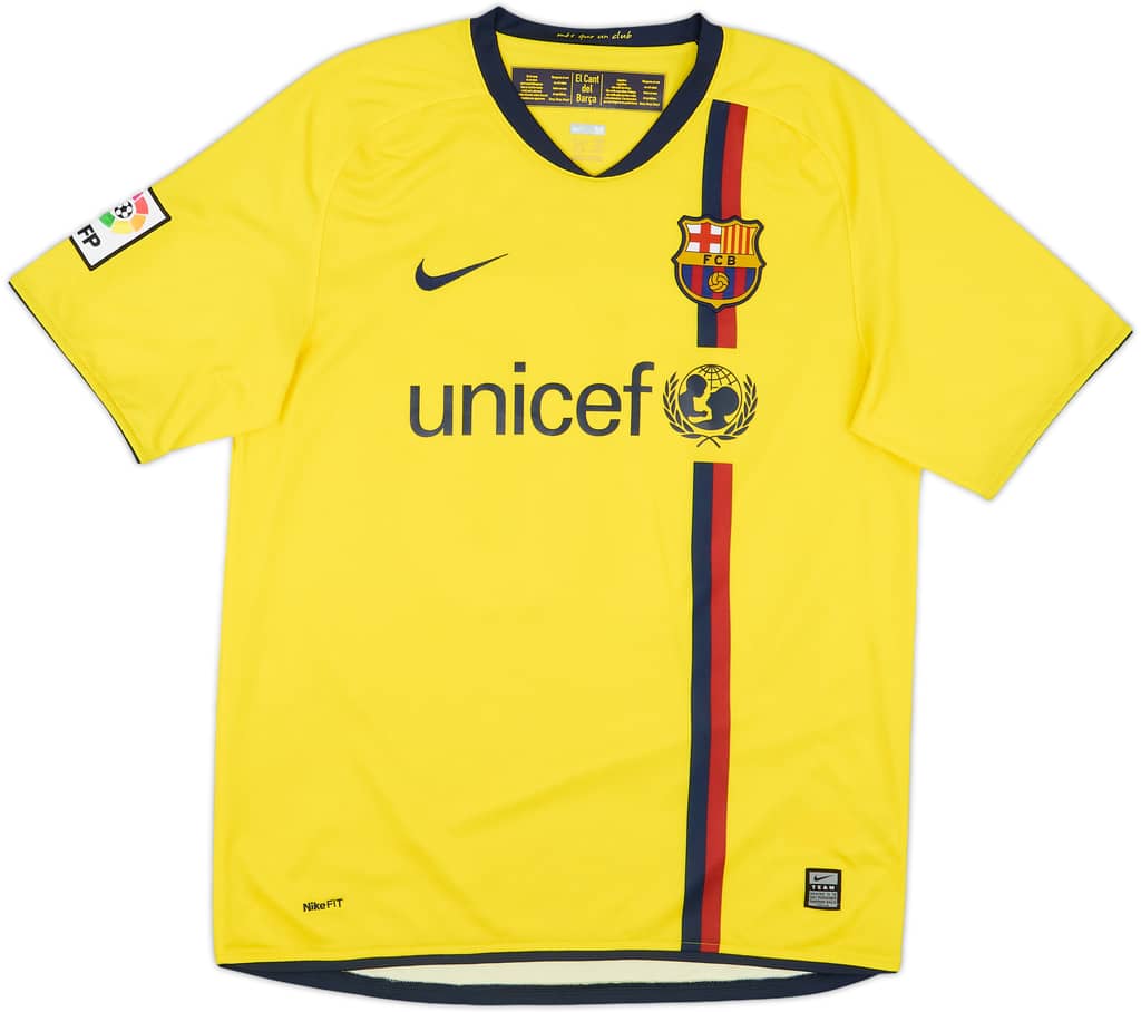 2008-10 Barcelona Away Shirt Messi #10
