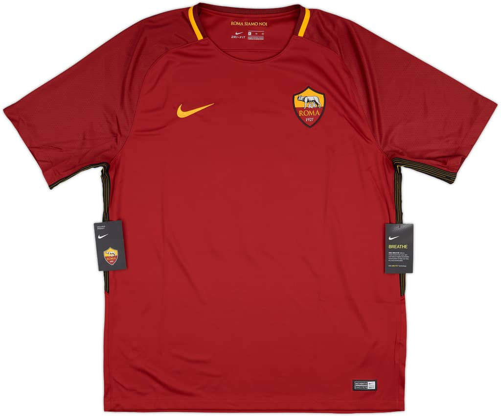 2017-18 Roma Home Shirt El Shaarawry #92 (XL)