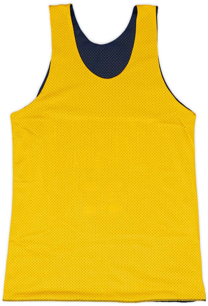 1980s Michigan Wolverines Champion Reversible Jersey (Away) M
