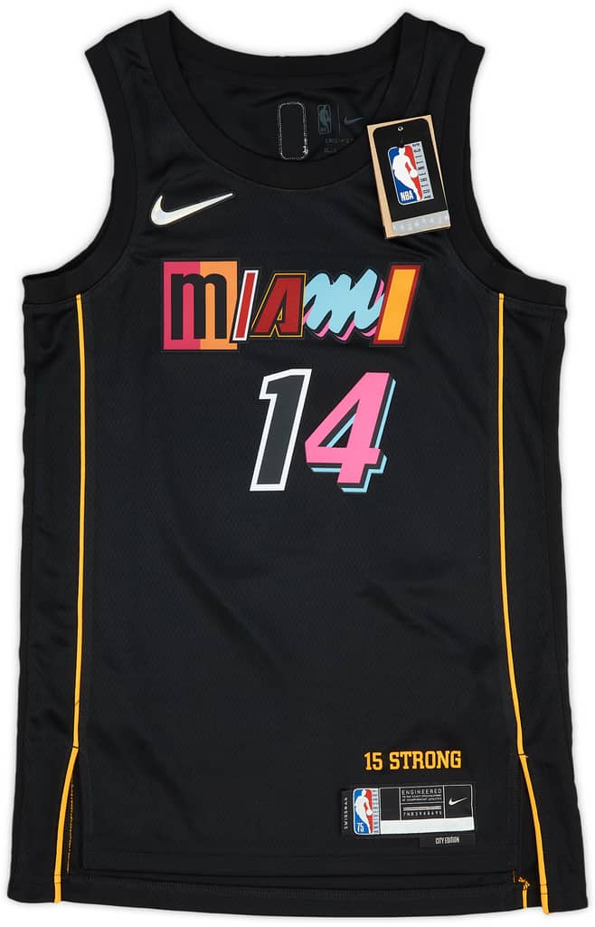 2021-22 Miami Heat Herro #14 Nike Swingman Alternate Jersey (M)