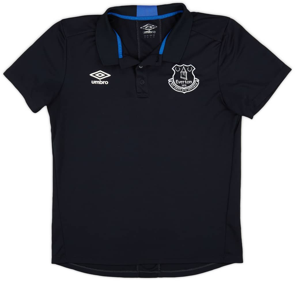 2016-17 Everton Umbro Polo Shirt - 8/10 - (M)